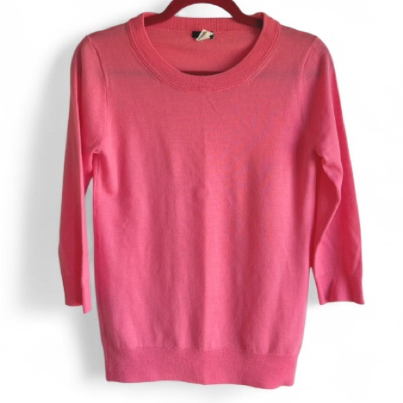 J. Crew Sweaters - J. Crew 100% Merino Wool 3/4 Sleeve Sweater Size XS